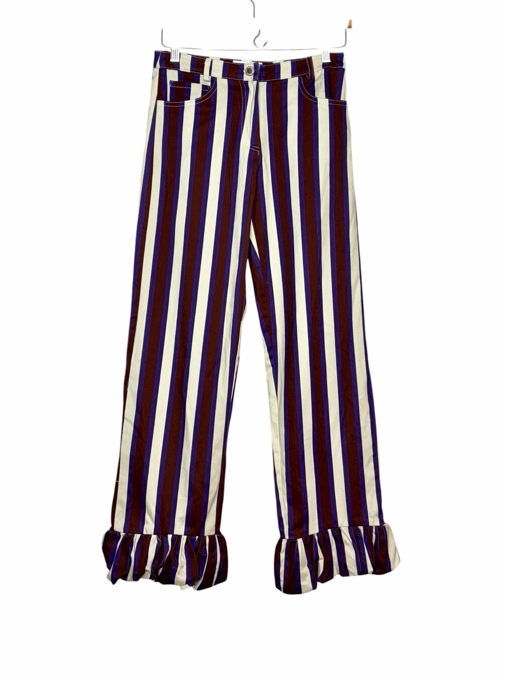 Urban outfitters women’s Pants in Burgundy, Navy & White